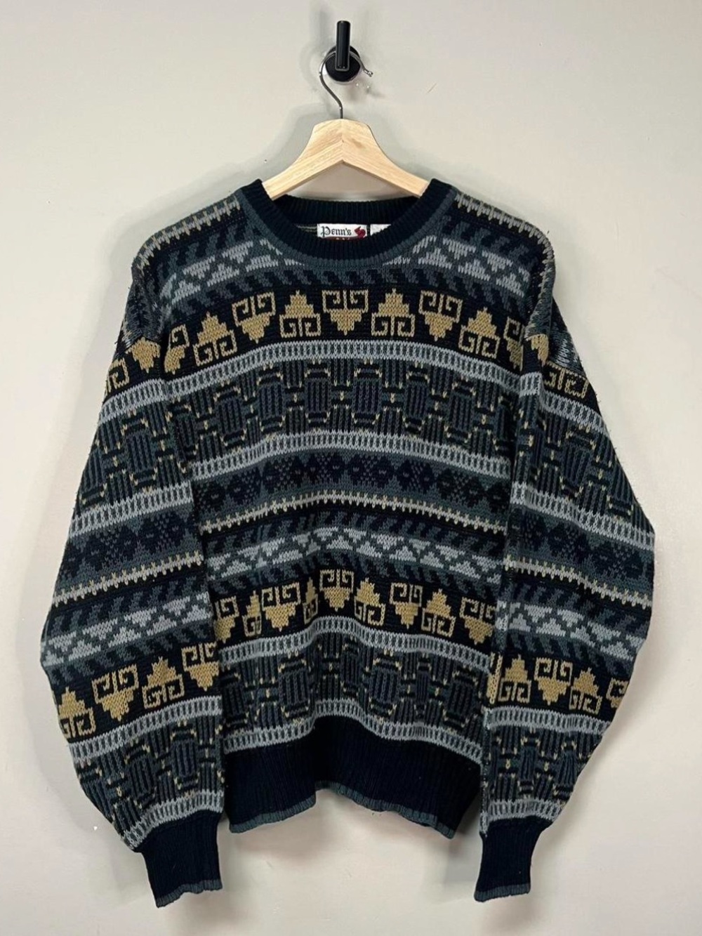 Vtg 90s Knit Sweater